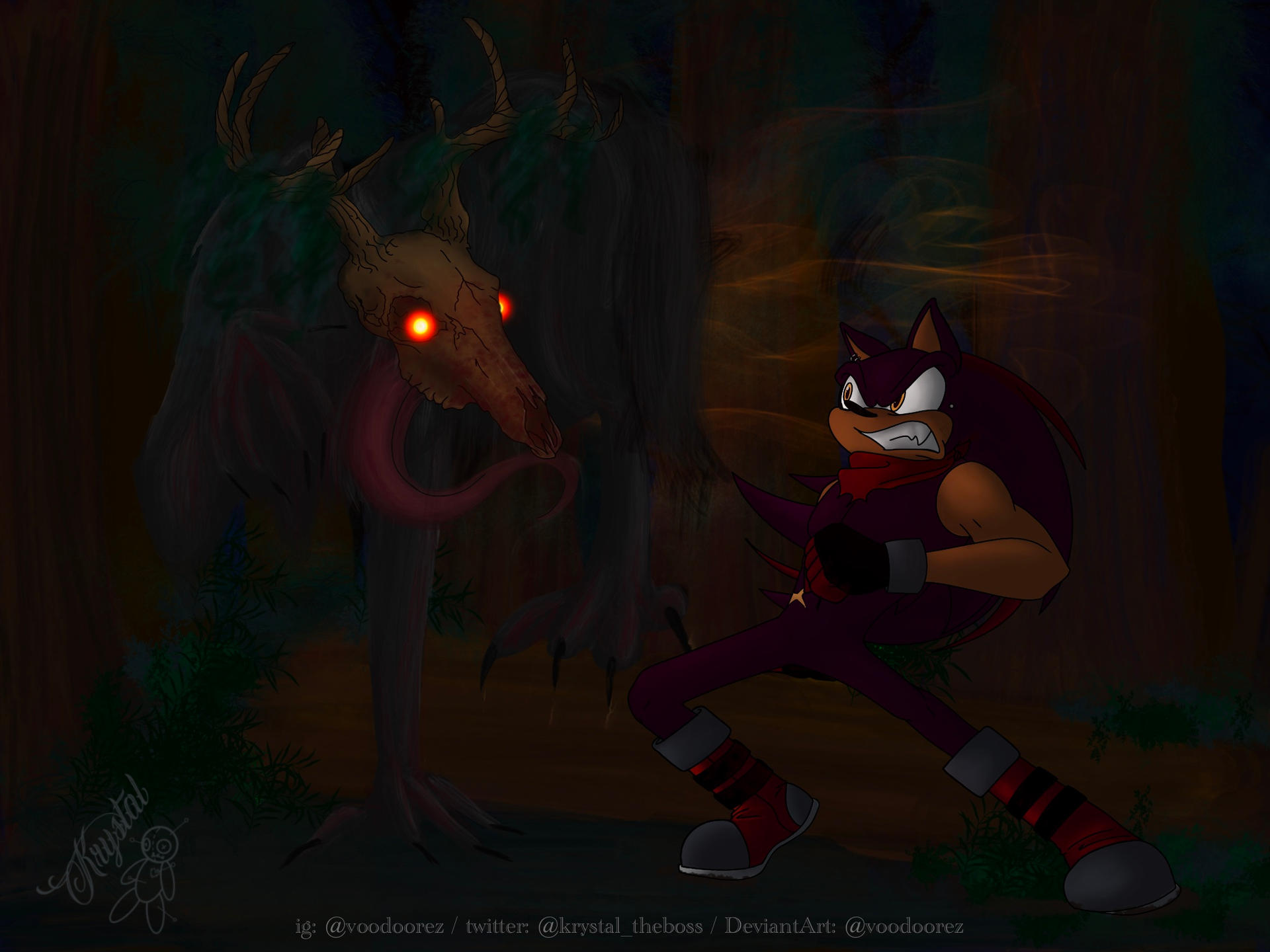 Windego Rdr Beau and the Windego by voodoorez on DeviantArt