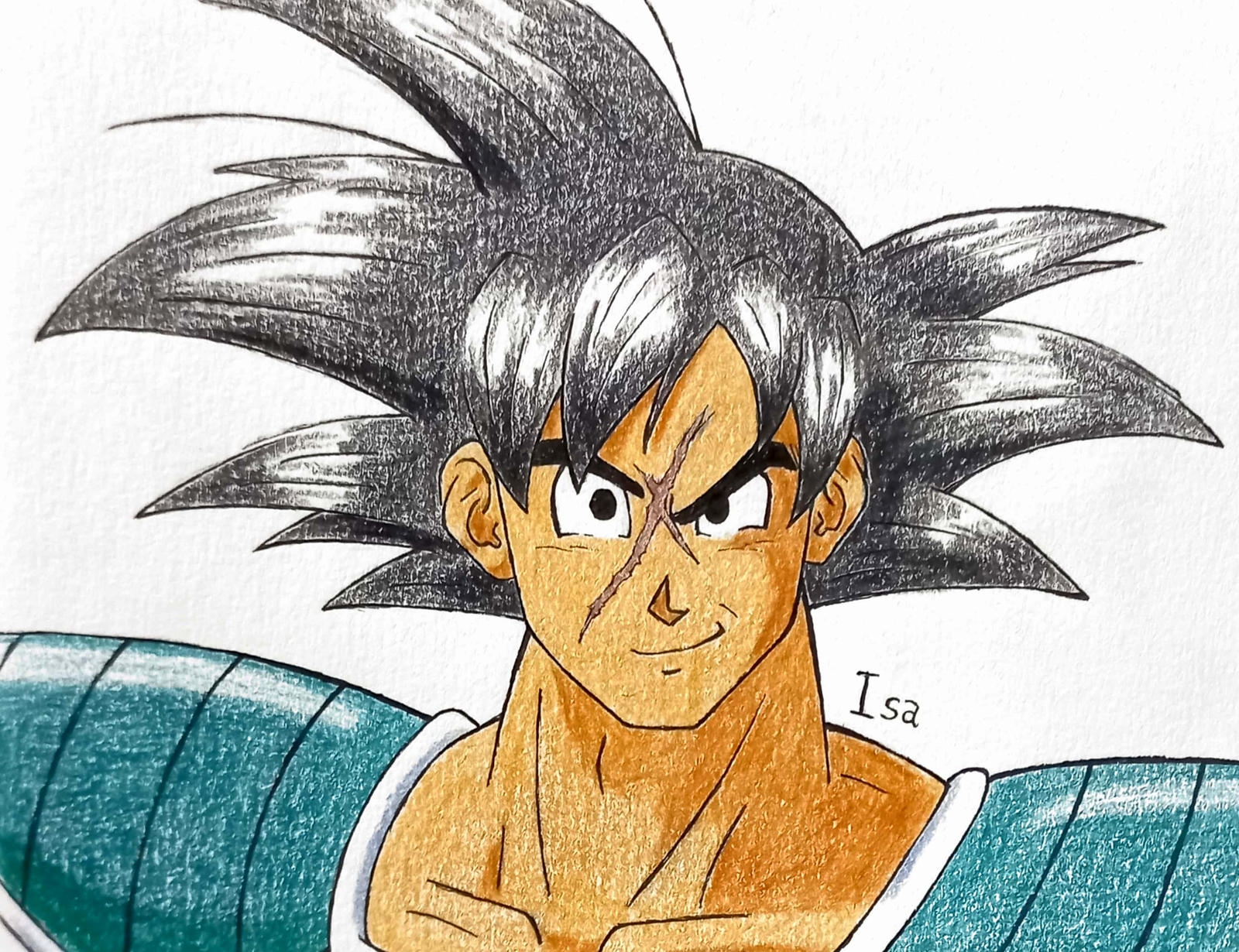 DBZ OC Headshot: Tales by EarthRabbit on DeviantArt