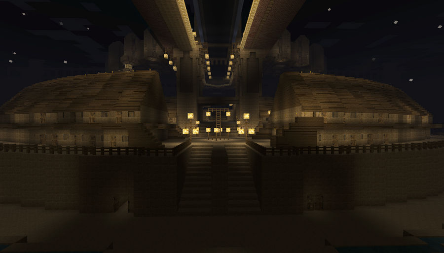 Minecraft Night by anthonywinterton on DeviantArt