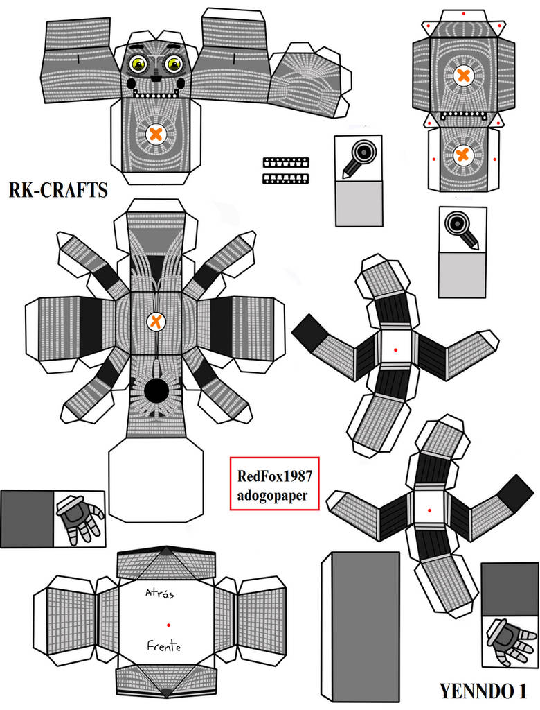 Yenndo 1 Papercraft by RK-Crafts on DeviantArt