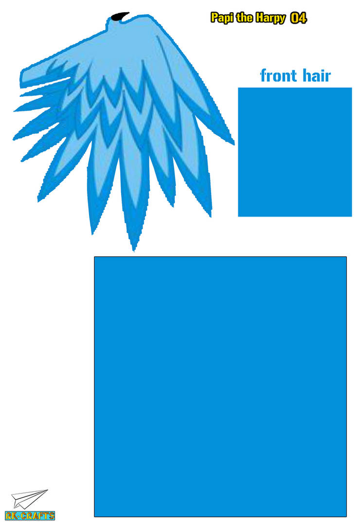 Papi the Harpy Papercraft 4 by RK-Crafts on DeviantArt