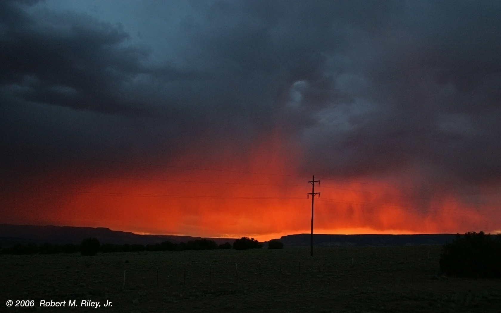 Ghost Ranch Sunset I