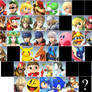 SSB4 Character Select Predictions