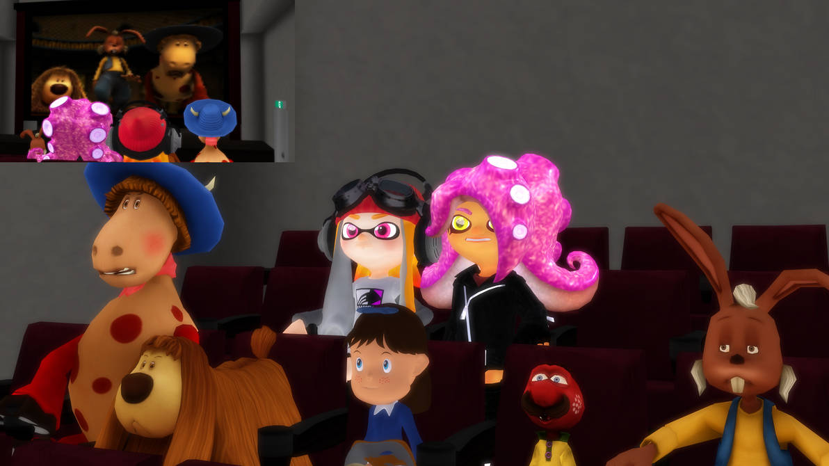 Watching The Magic Roundabout movie by lemonface2001 on DeviantArt