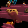 Dougal in Donkey Kong