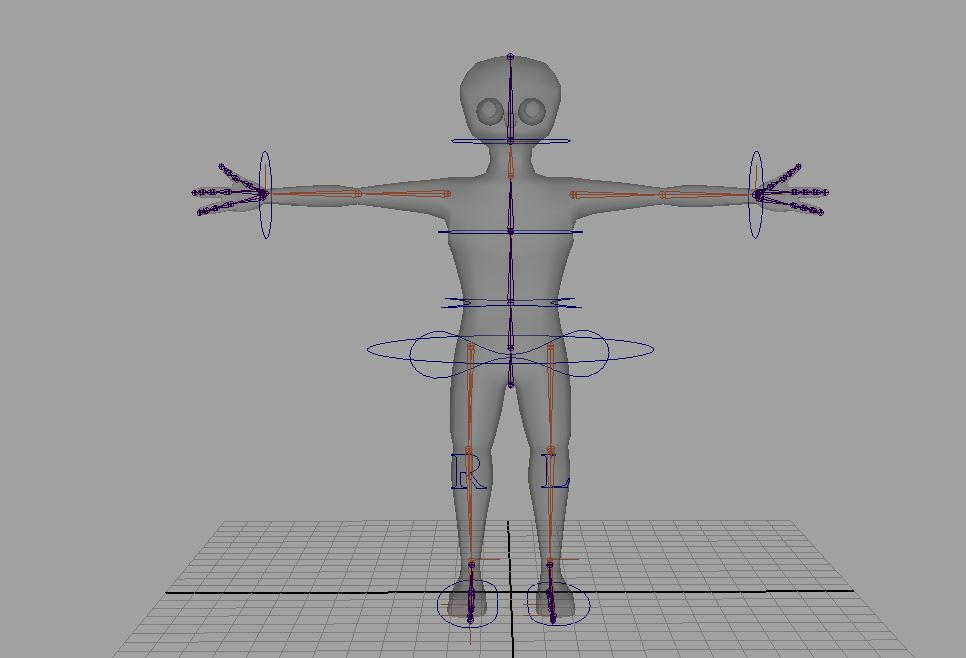 Round Character Rig Character Rig by brycefreeman on DeviantArt
