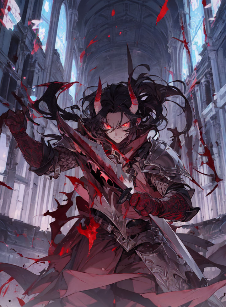 Demon Swordsman by Arcana95 on DeviantArt