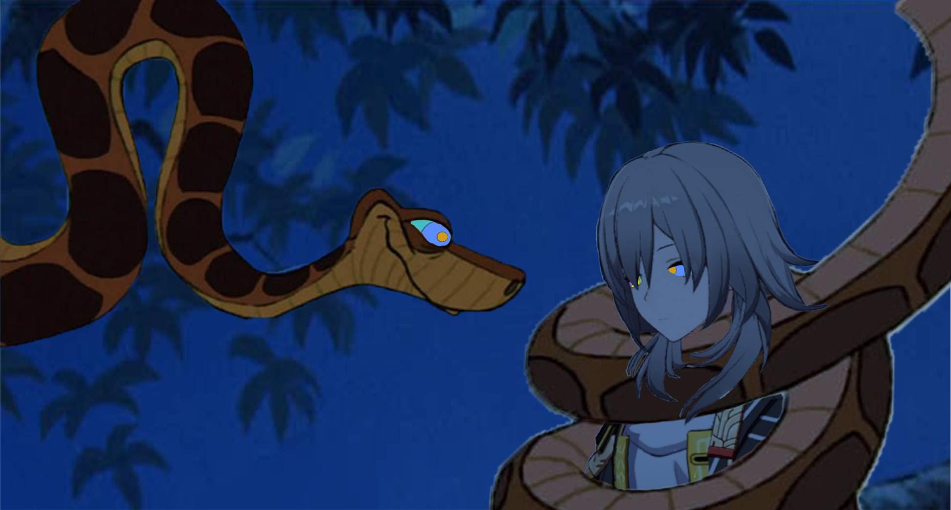 Kaa and Stelle by skyargonite on DeviantArt