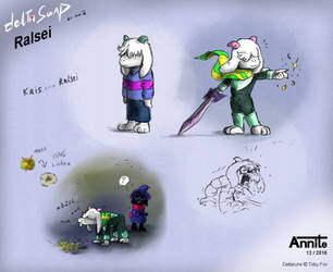 Lancer Ralsei Swap Explore the Best Deltaswap Art | DeviantArt