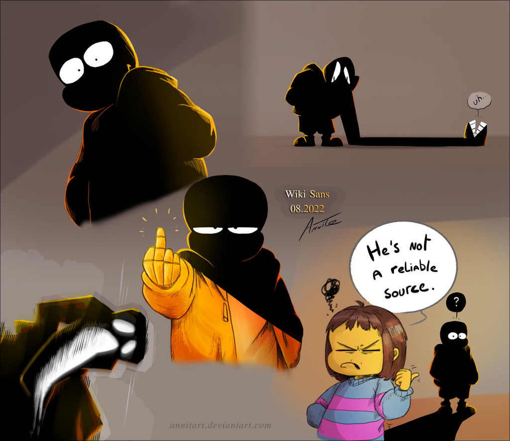 -- Wiki Sans -- by AnnitArt on DeviantArt