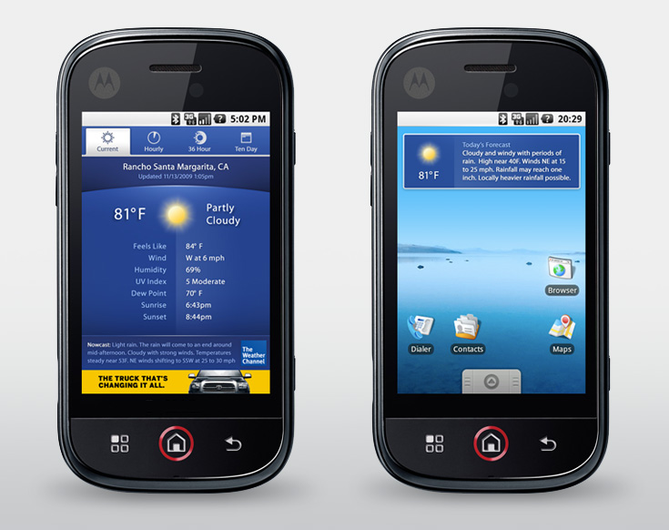 The Weather Channel Android App