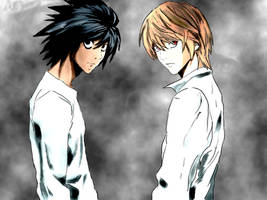 Death Note L and Light