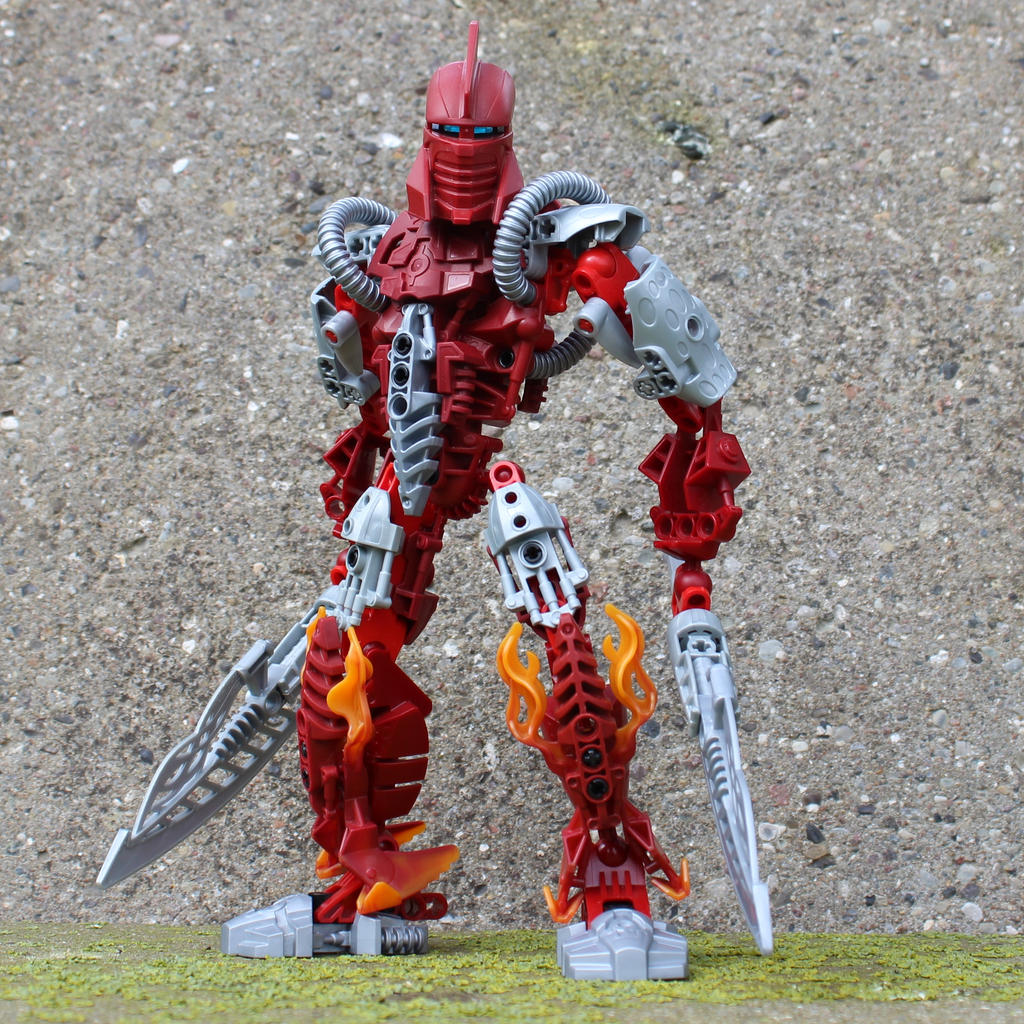 Toa Fire Figure Unnamed Toa of Fire by PatrickLKJ on DeviantArt