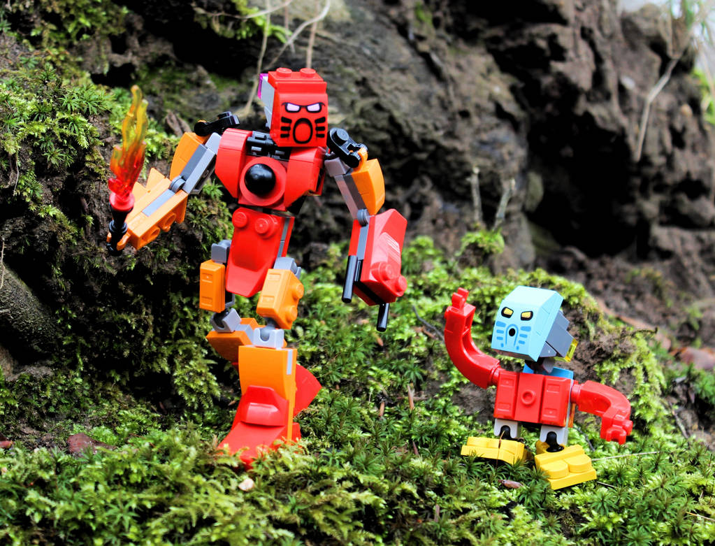 Tahu and Takua by PatrickLKJ on DeviantArt