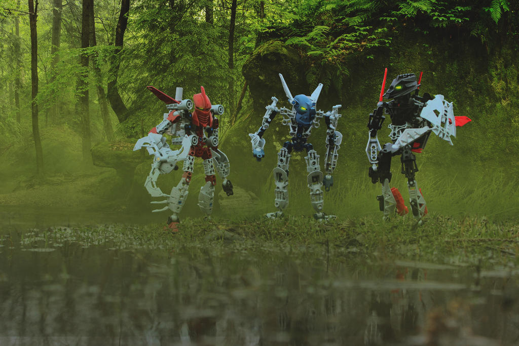 Toa Mistika - don't touch the water by PatrickLKJ on DeviantArt