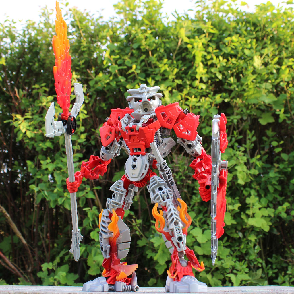 Toa Fire Figure Toa of Fire moc by PatrickLKJ on DeviantArt