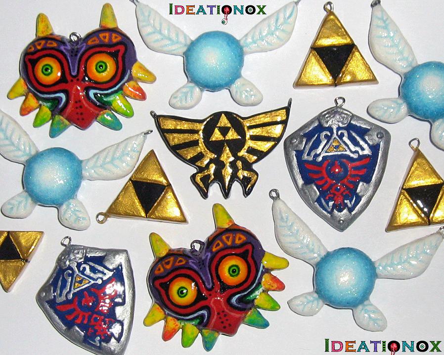 LOZ clay charms