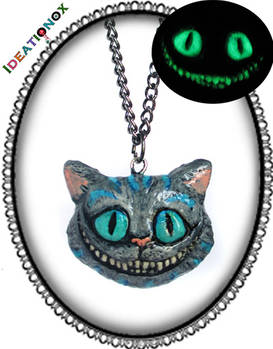 Cheshire Cat OOAK Necklace