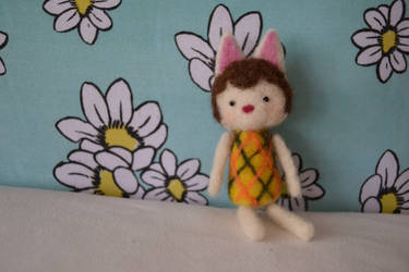 Animal crossing needle felt: Felicity