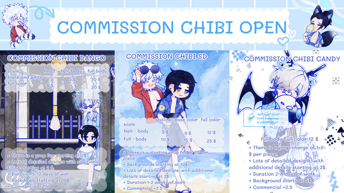 COMMISSION CHIBI OPEN by KUNMOONSUN on DeviantArt