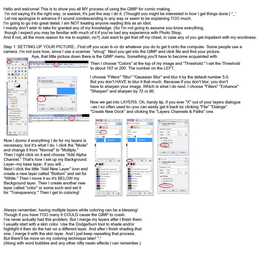 GIMP Tutorial No. 1