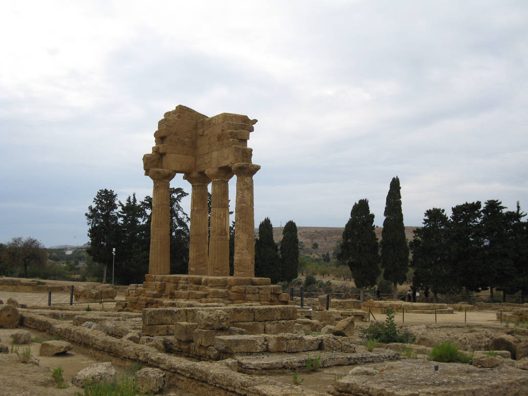 Greek Temple 01 by Olgola Greek Temple 01 by Olgola