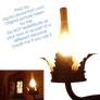 Castle Lamp - PNG