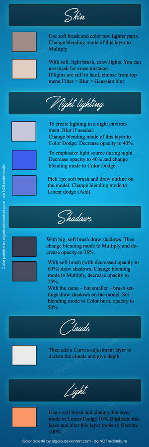 Color palette