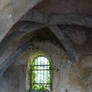 Medieval prison window