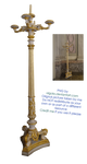 Golden lamp - PNG by Olgola