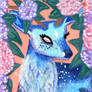 Blue Deer ACEO