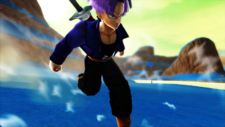 Trunks Running Wild by chipchirip on DeviantArt