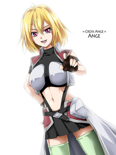 Cross Ange - Naga and Kaname (EndCard)(AnimeColor) by alexartchanimte7 on  DeviantArt