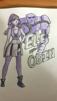 borderlands OC - Elle and Odin