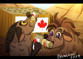 Beer Thieving Hyenas!