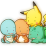 Tiny Kanto Starters