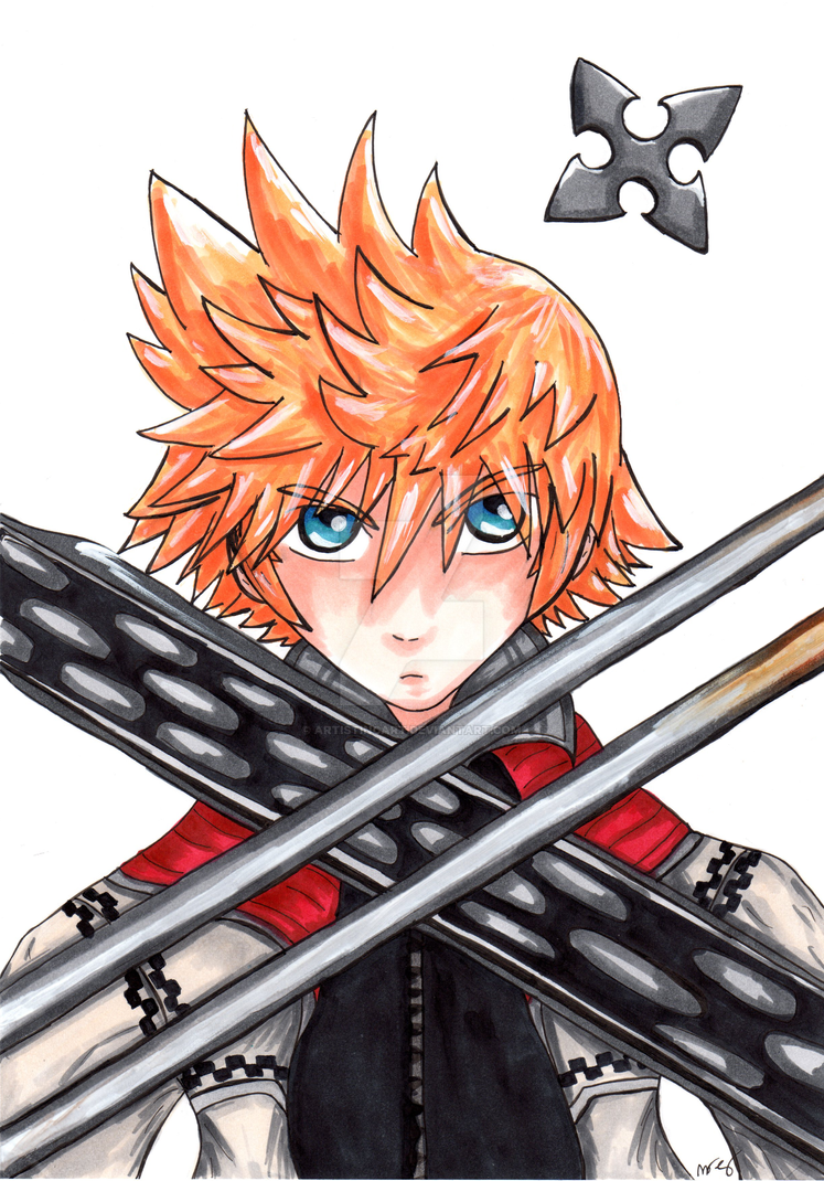 Roxas by ArtistincArt on DeviantArt