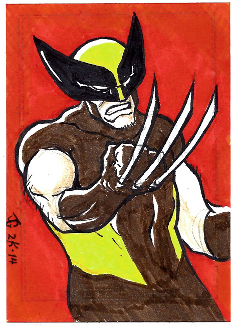 Wolverine Sketch Card
