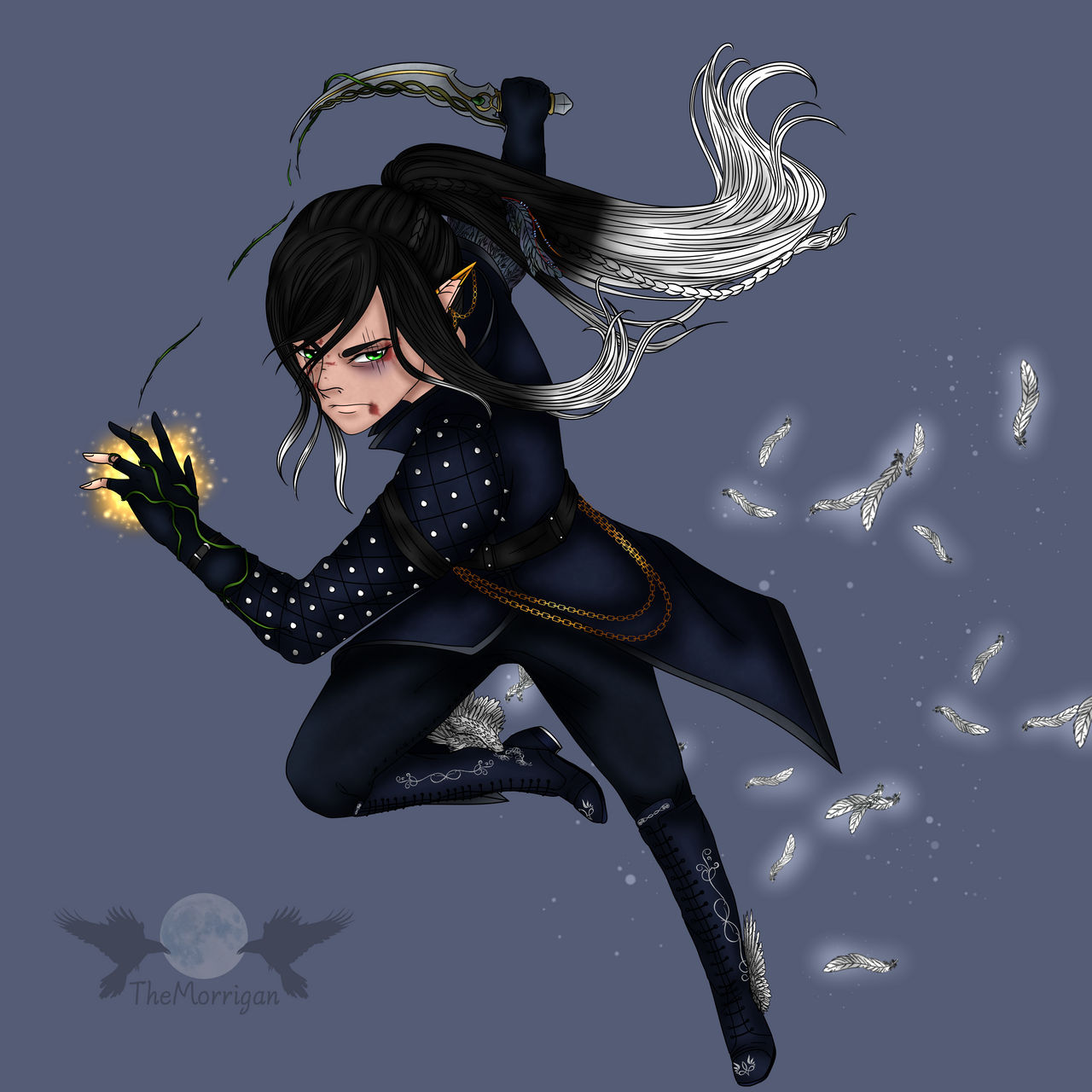Vextry Ravaryn DnD Character Artwork - Vesryn Ravaphine by TheMorrigansArt on DeviantArt