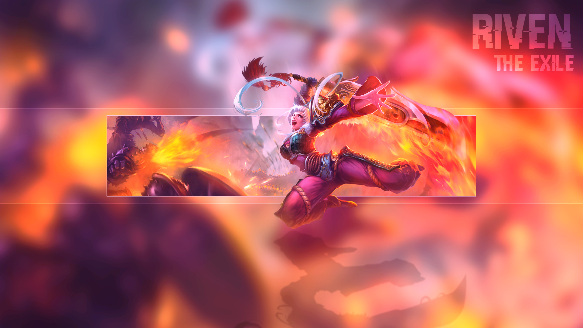 DragonBlade Riven Wallpaper by DarkunePlays on DeviantArt