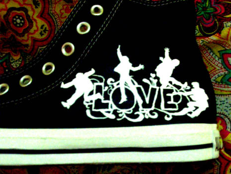 Beatles Converse WIP