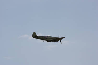 Spitfire stock image