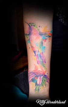 watercolor tattoo
