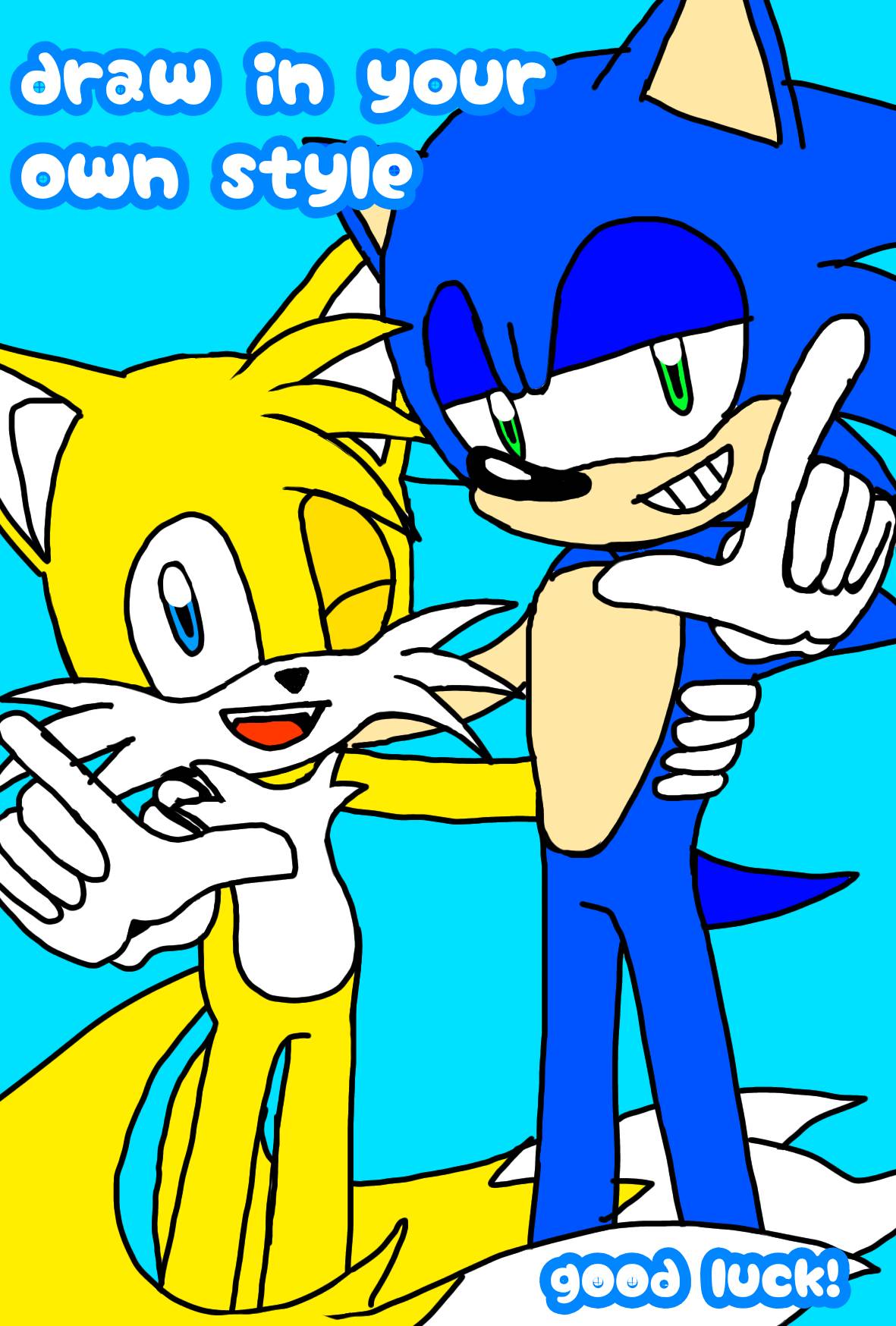 sonic and tails by galaxysilver17 on DeviantArt