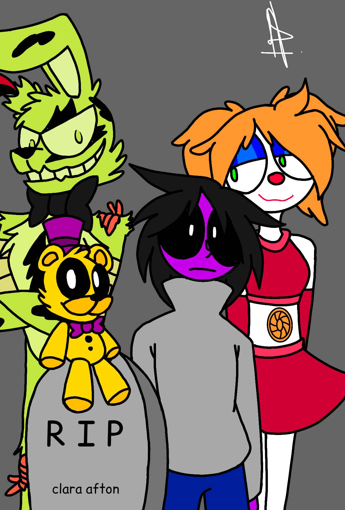 The Afton Family by PrincessRi27 on DeviantArt