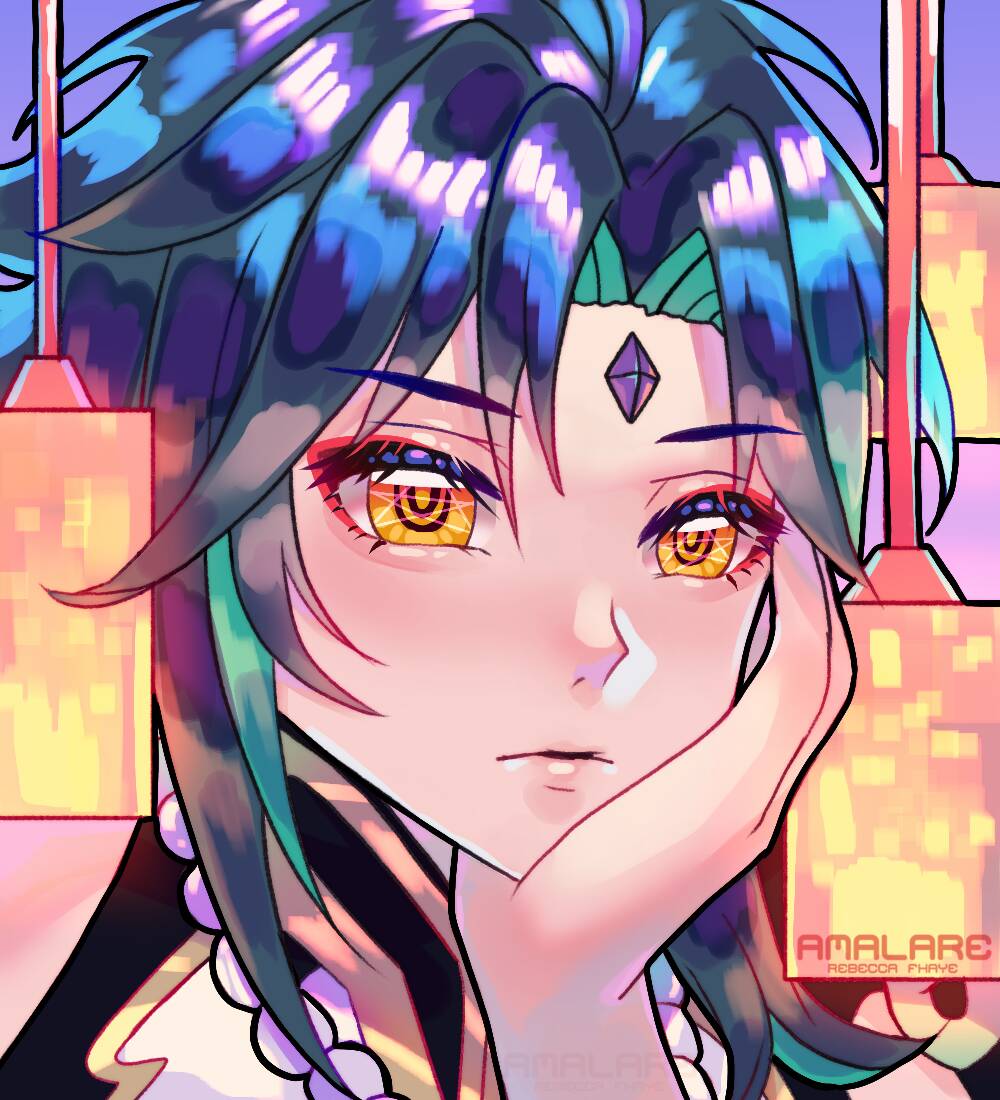images Xiao Genshin Impact Fanart Sad xiao fanart genshin impact by amalare