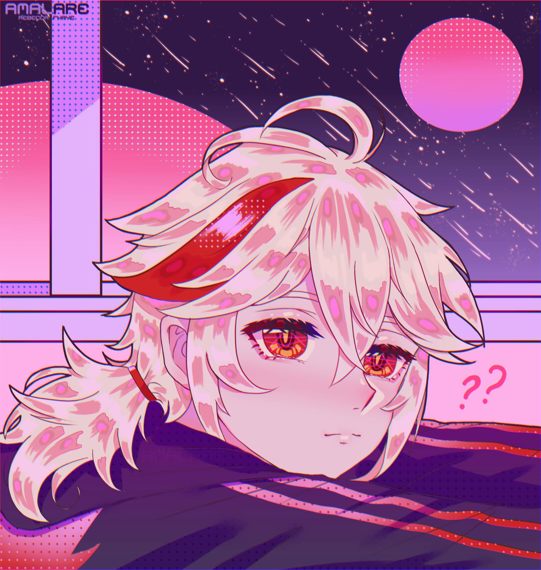 Kazuha Fanart / Kaedehara kazuha is a character from genshin.
