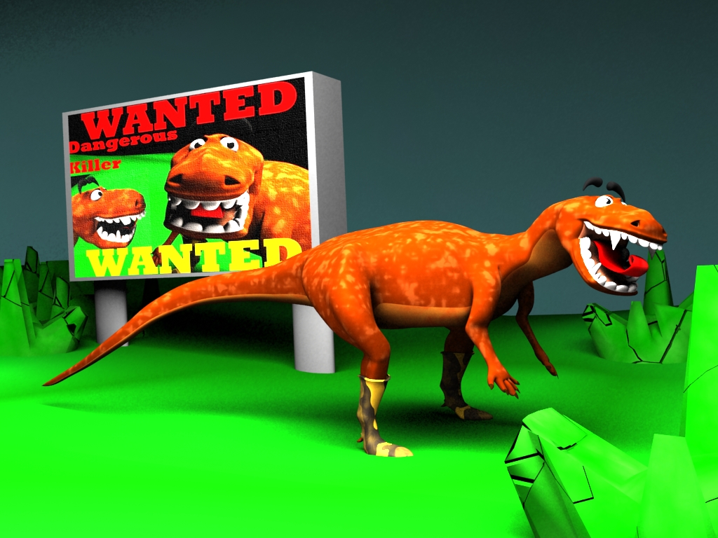 Dinosaur :WANTED KILLER: