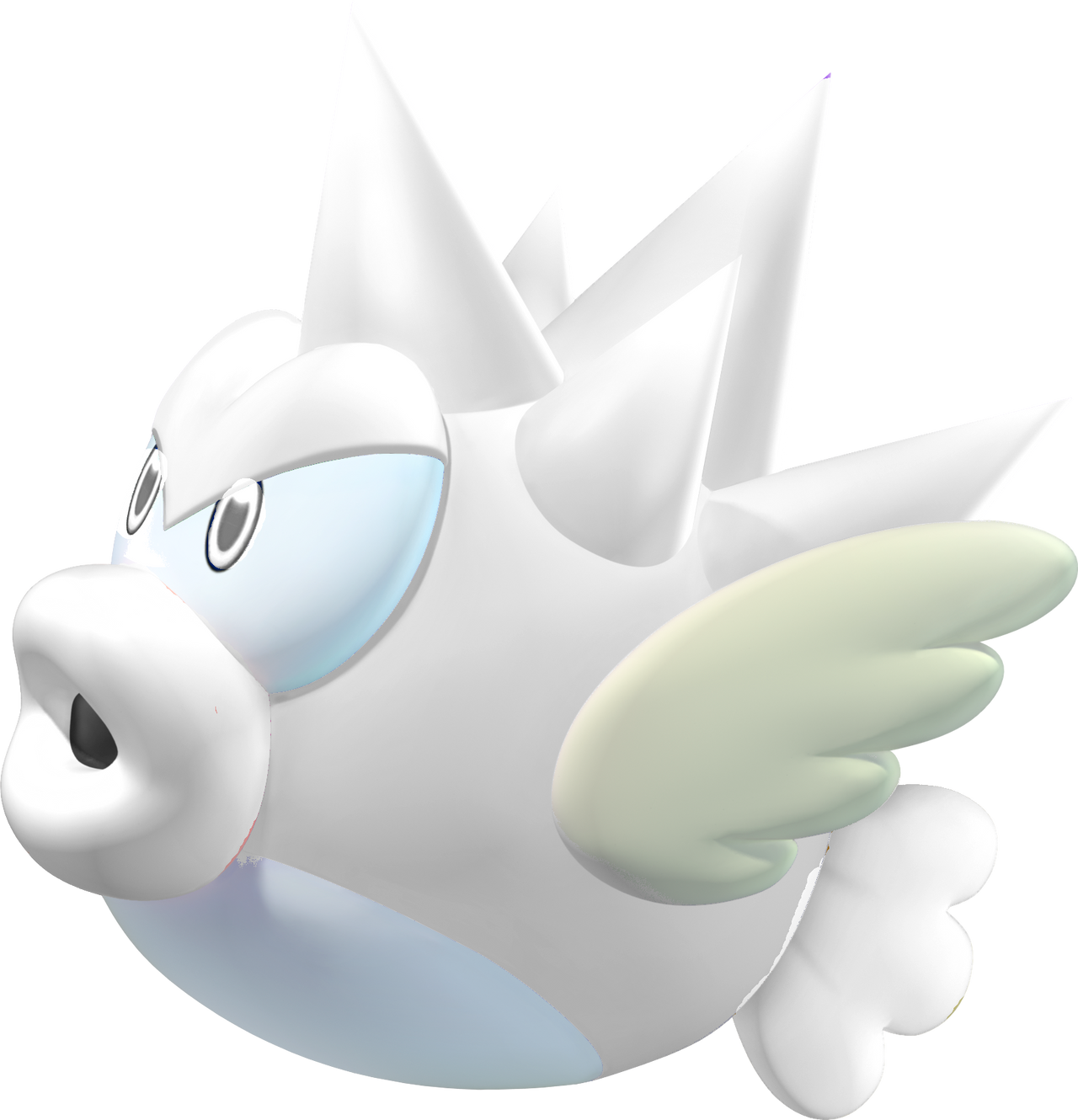 White Spiny Cheep Cheep by Octoberfan2000000000 on DeviantArt