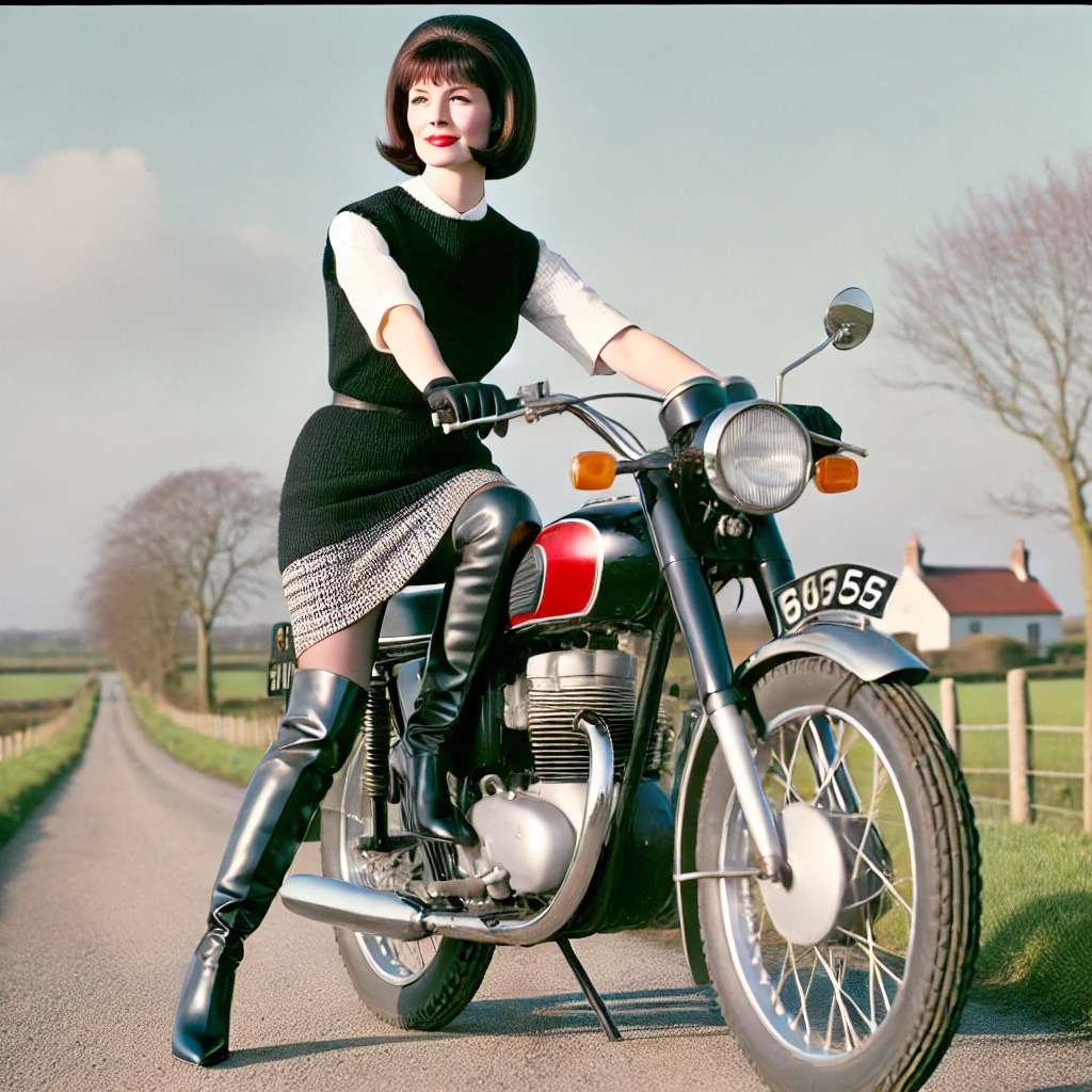 Deviantart Riding Motorcycle housewife and motorcycle by aibotos on DeviantArt